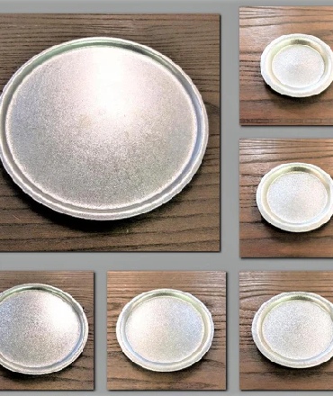 Stainless Steel Blank Caps